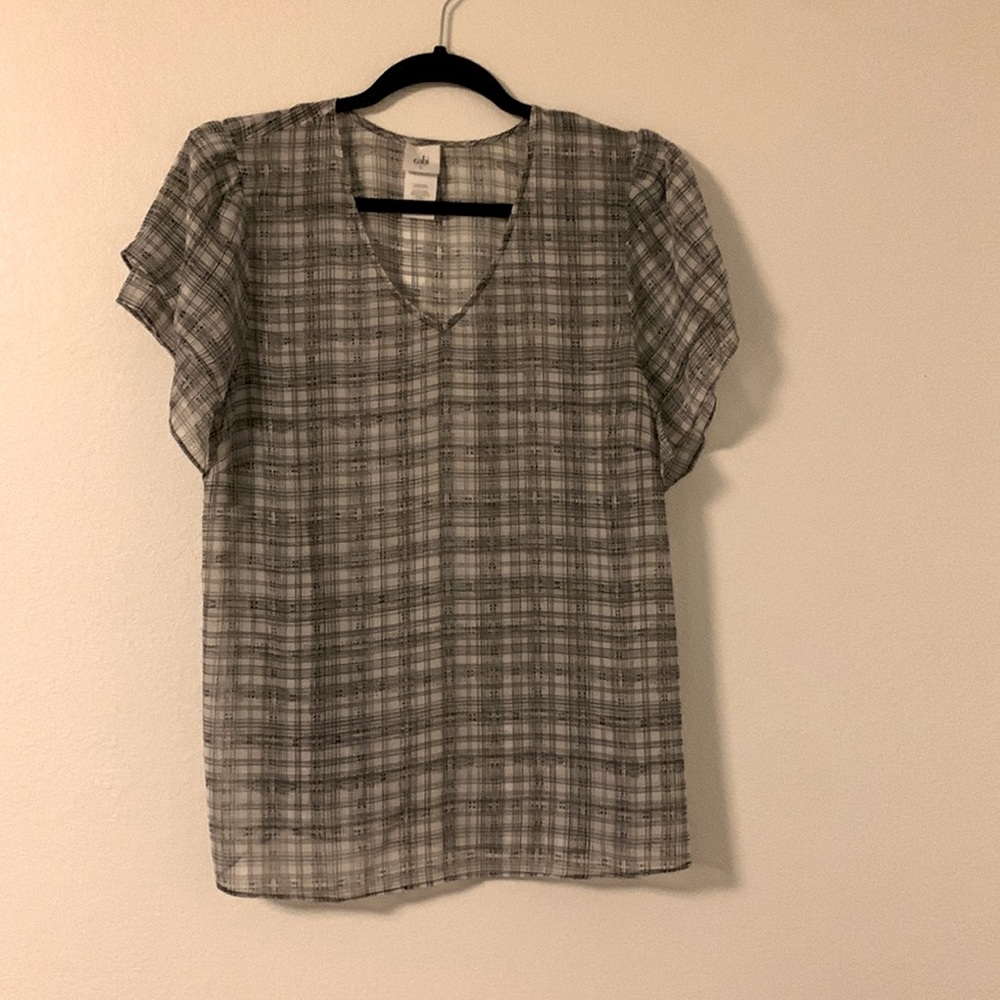 NWOT CAbi AGENDA #4344 BLOUSE